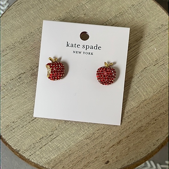Kate Spade Apple of My Eye Pave Studs